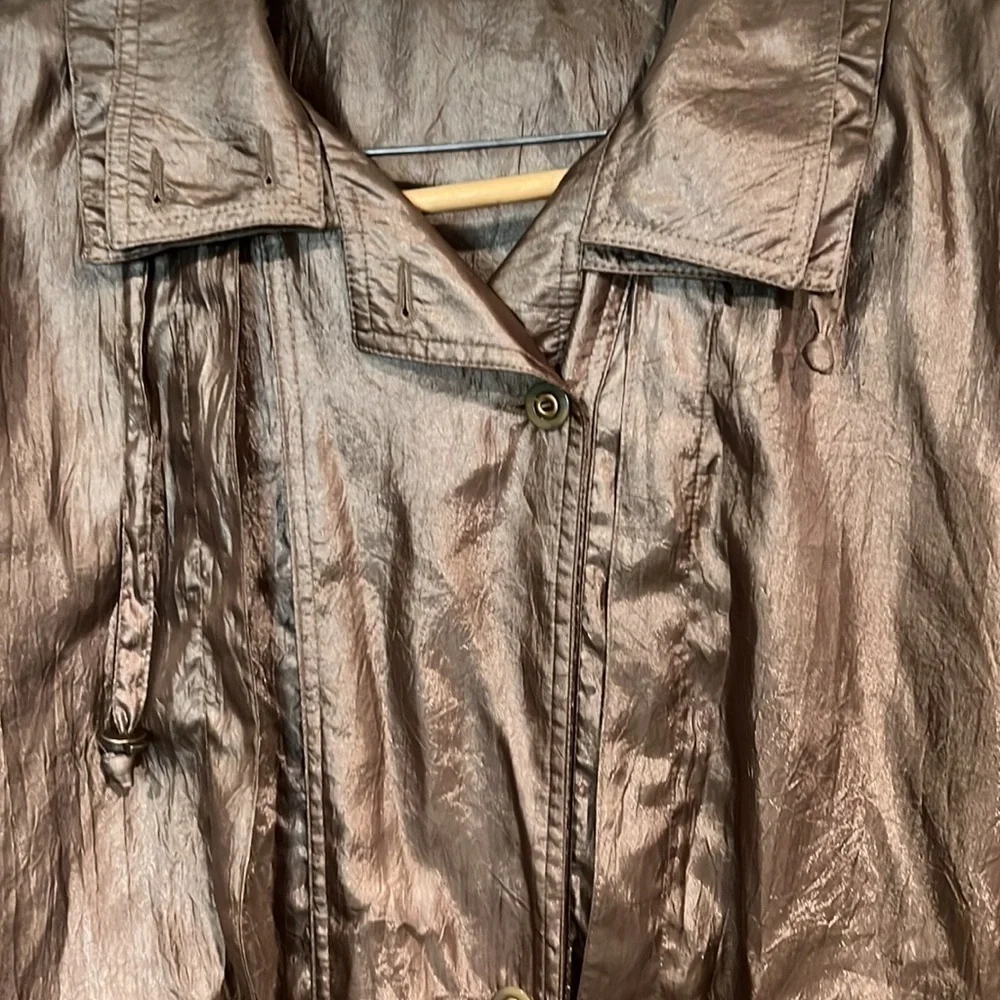 Madeleine Copper Rain Jacket Medium West Germany